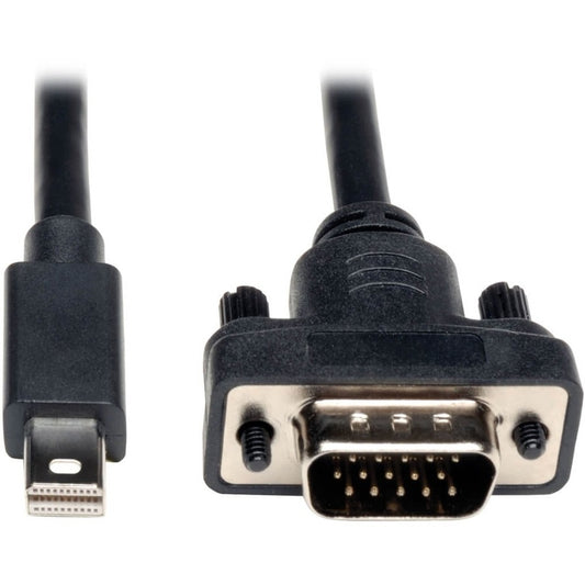 Eaton Tripp Lite Series Mini DisplayPort to VGA Active Adapter Cable (M/M), 6 ft. (1.8 m)