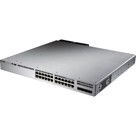 Cisco Catalyst 9300 24-port fixed Uplinks PoE+, 4X1G Uplinks, Network Essentials