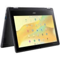 Acer Chromebook Spin 511 R756T R756T-C9PB 11.6" Touchscreen Convertible 2 in 1 Chromebook - HD - 1366 x 768 - Intel N100 Quad-core (4 Core) - 8 GB Total RAM - 64 GB Flash Memory - Shale Black