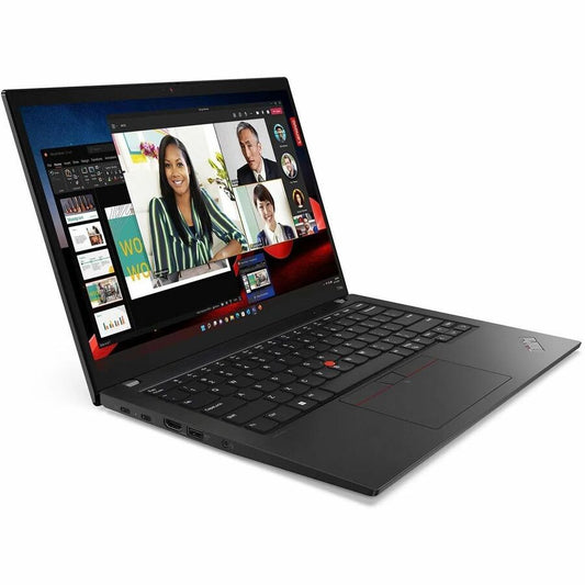 Lenovo ThinkPad T14s Gen 4 21F6008XUS 14" Touchscreen Notebook - WUXGA - 1920 x 1200 - Intel Core i7 13th Gen i7-1365U Deca-core (10 Core) 1.80 GHz - 16 GB Total RAM - 16 GB On-board Memory - 512 GB SSD - Deep Black